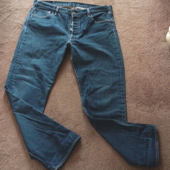 Levi's 501 Button Fly Men's Jeans - Picture 1 of 7
